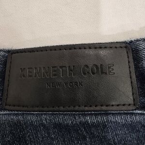 Kenneth Cole NY Designed Denim Blue Stone Wash Jeans Men W34 L32